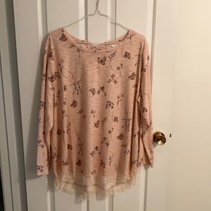 Lauren Conrad Long Sleeve Top